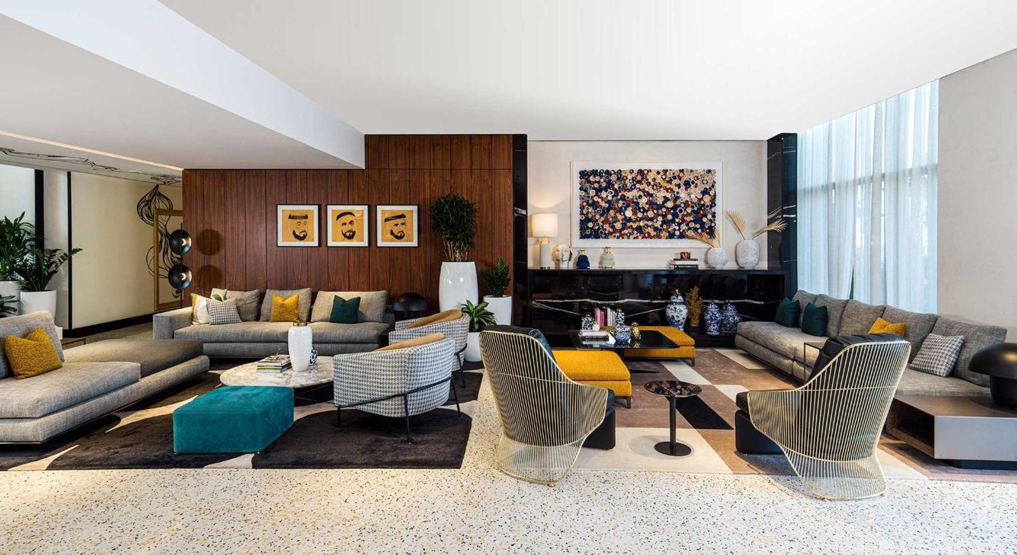 Th8 Palm Dubai Beach Resort, Vignette Collection By Ihg מראה חיצוני תמונה The lobby of the hotel
